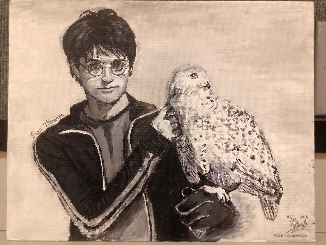 How To Draw Hedwig, Harry Potter, Step by Step, Drawing Guide, by Dawn -  DragoArt